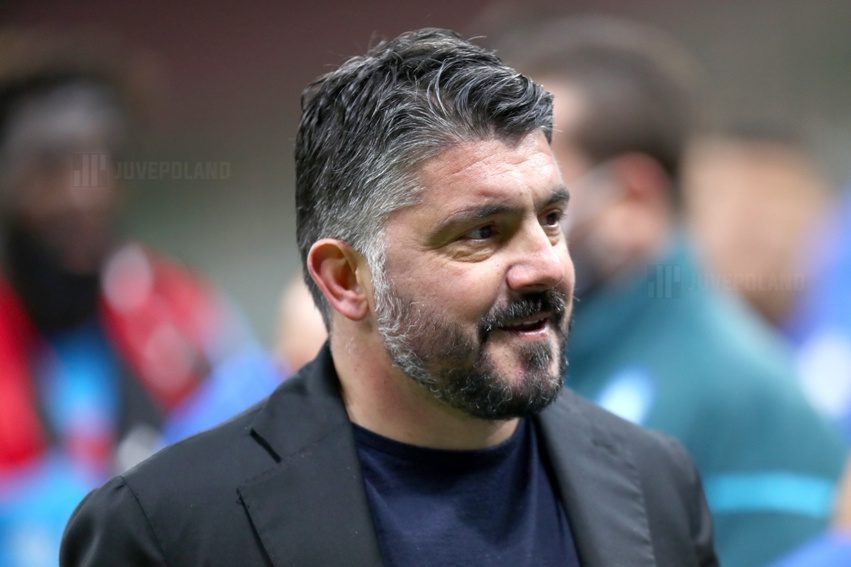 Milano Italy 14th March 2021 Gennaro Gattuso Of Ssc Napoli