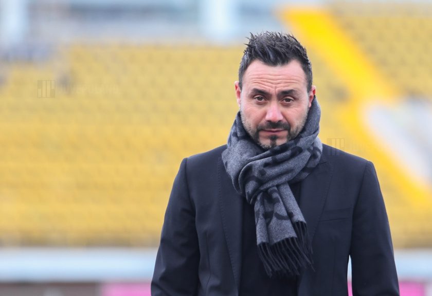 Poltava Ukraine October 23 2021 Italian Football Coach Robe