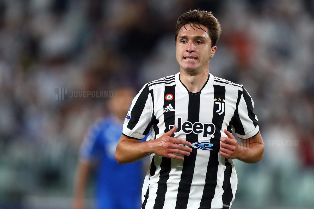 Torino Italy 28 August 2021 Federico Chiesa Of Juventus Fc L