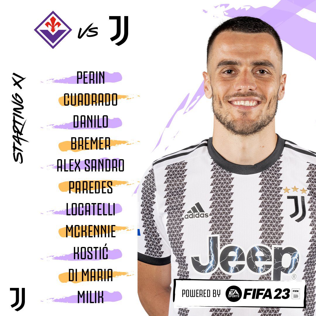 Sklady Na Mecz Fiorentina Juventus Milik I Paredes W Pierwszym Skladzie