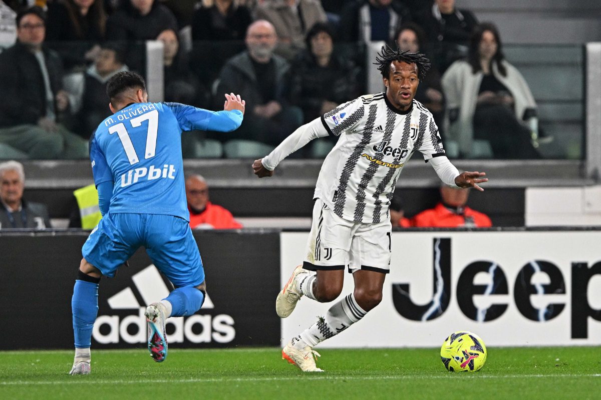 Juan Cuadrado Juventus Napoli Juventus Twitter