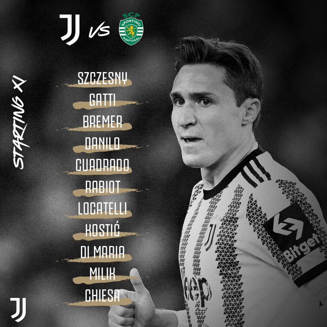 Sklady Na Juventus Sporting Szczesny I Milik Od Pierwszej Minuty