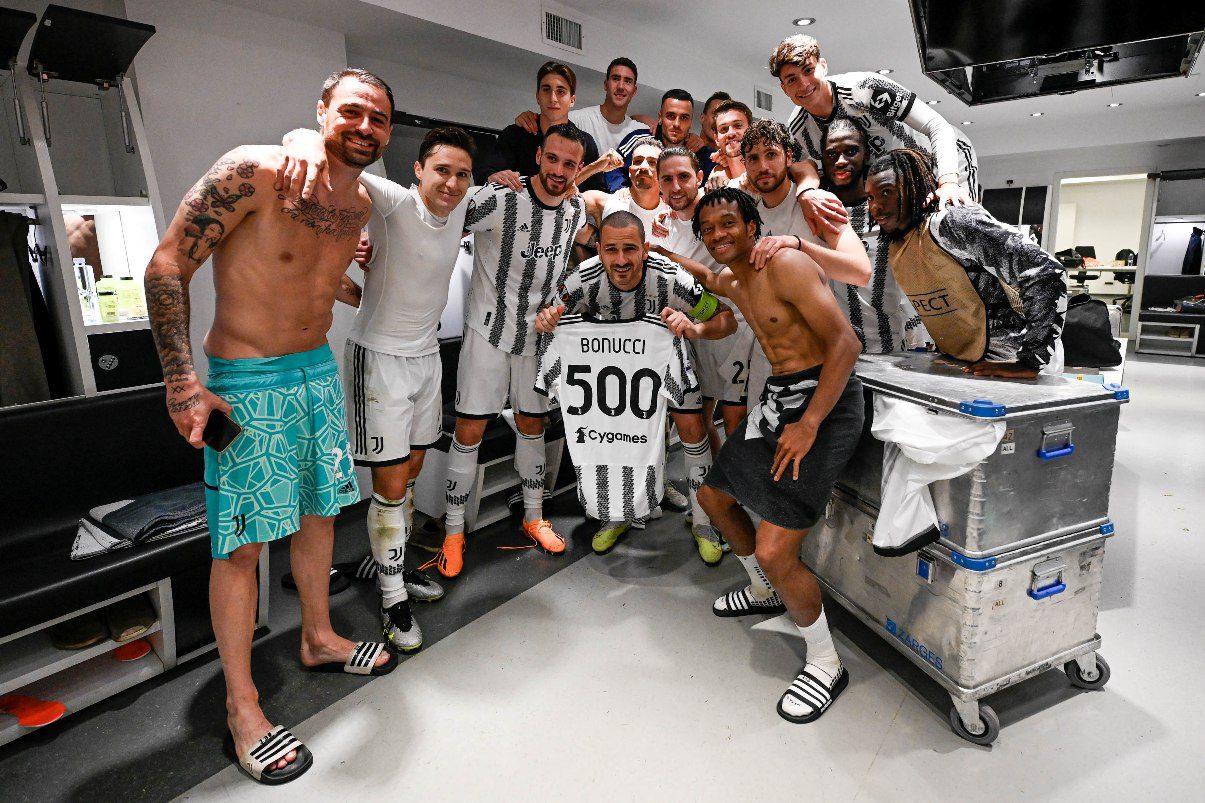 Leonardo Bonucci 500 Juventus Sevilla Juventus