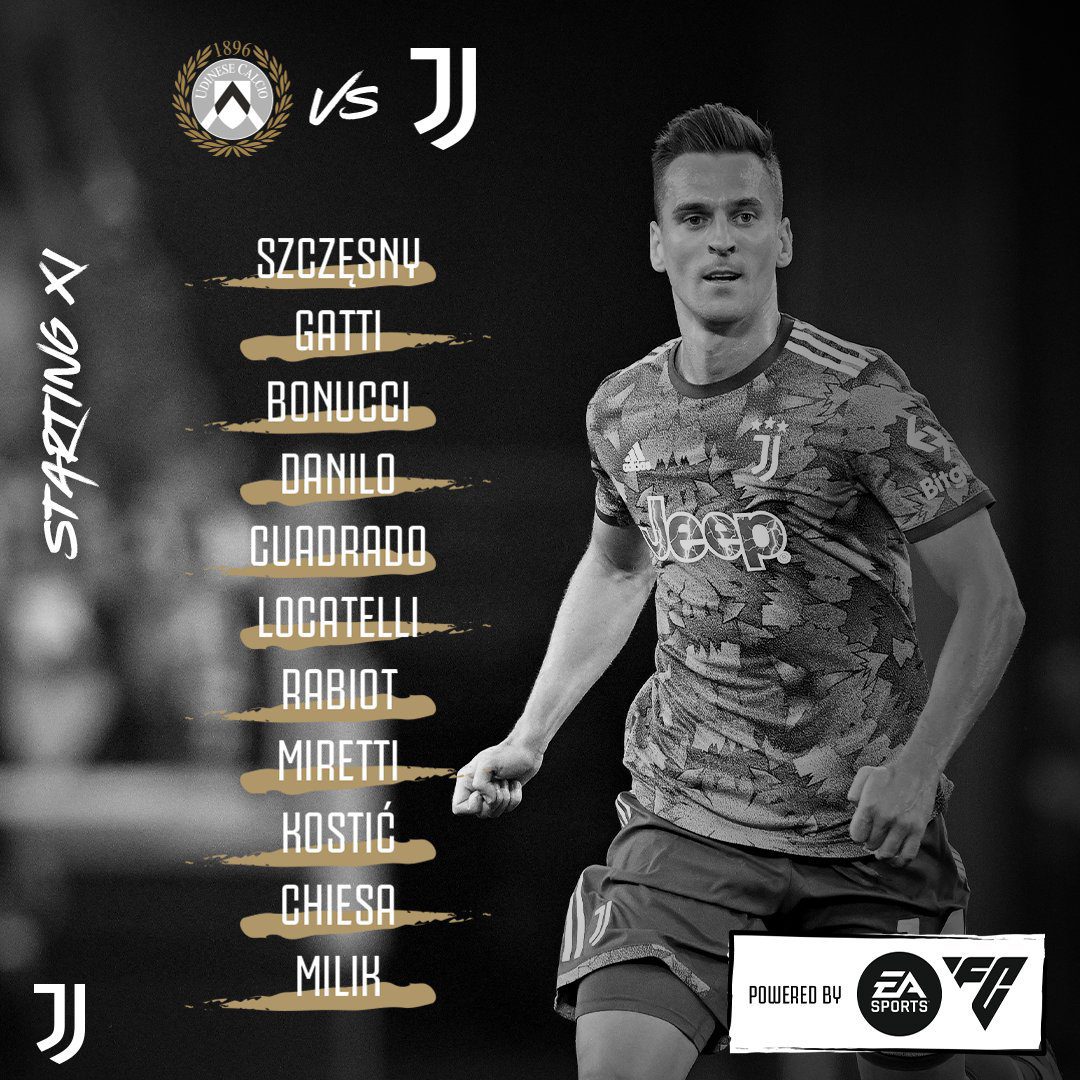 Sklady Na Mecz Udinese Juventus Milik Z Przodu W Ostatnim Meczu Obecnego Sezonu
