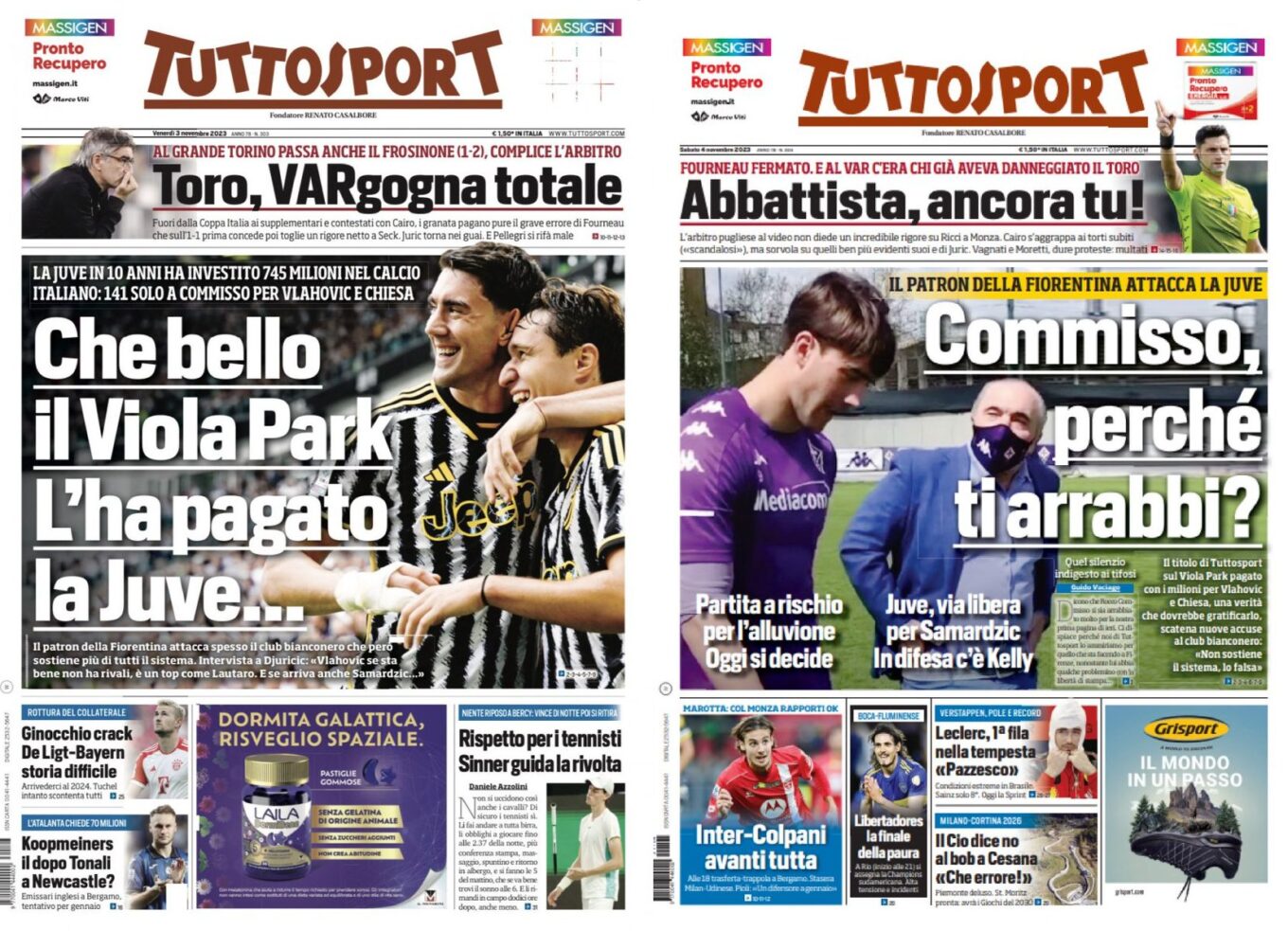 Spiecie Na Linii Tuttosport Fiorentina Commisso Dlaczego Sie Zloscisz