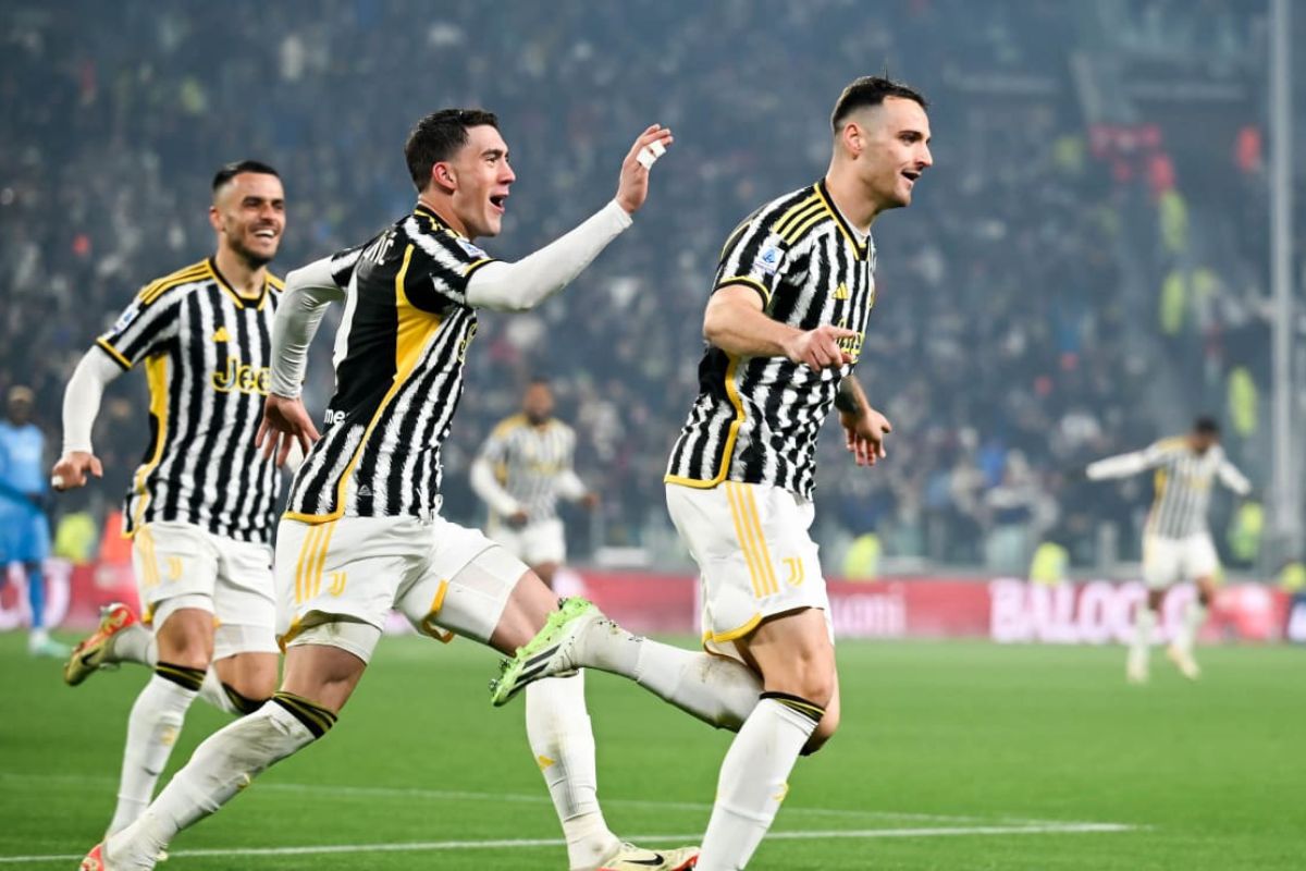 Federico Gatti Dusan Vlahovic Filip Kostic Juventus Napoli Juventus Twitter