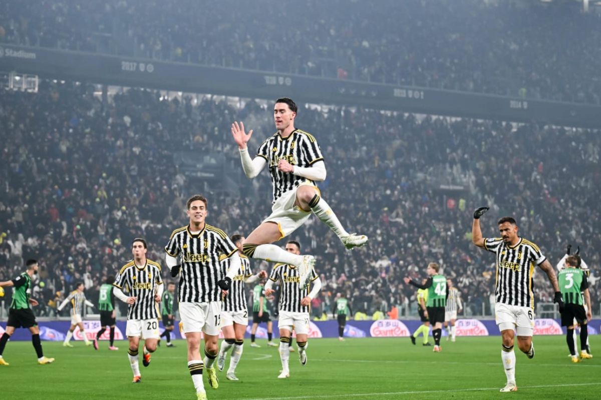 Dusan Vlahovic Juventus Sassuolo Juventus Twitter 1